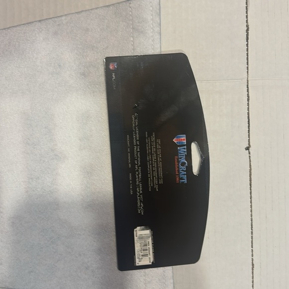 Patriots Brady decorative fabric helmet and pennant with the Goat blue red white - Picture 7 of 7